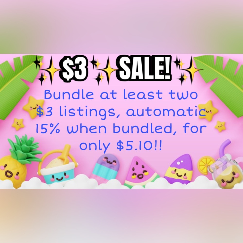 ✨✨ $3 SALE ✨✨